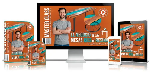 EL NEGOCIO DE MESAS RÍOS DE RESINA